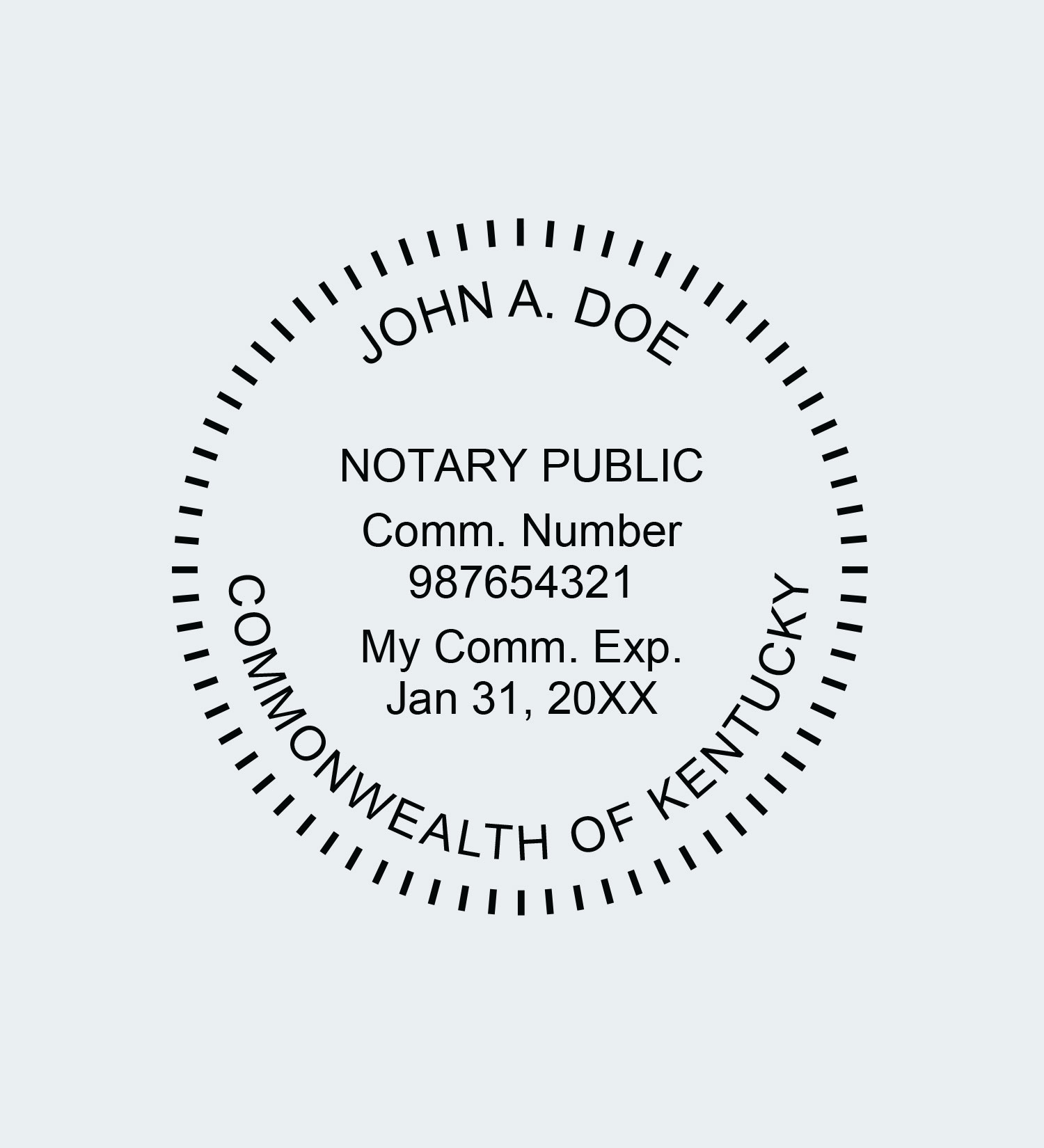 Kentucky Notary Seals NNA